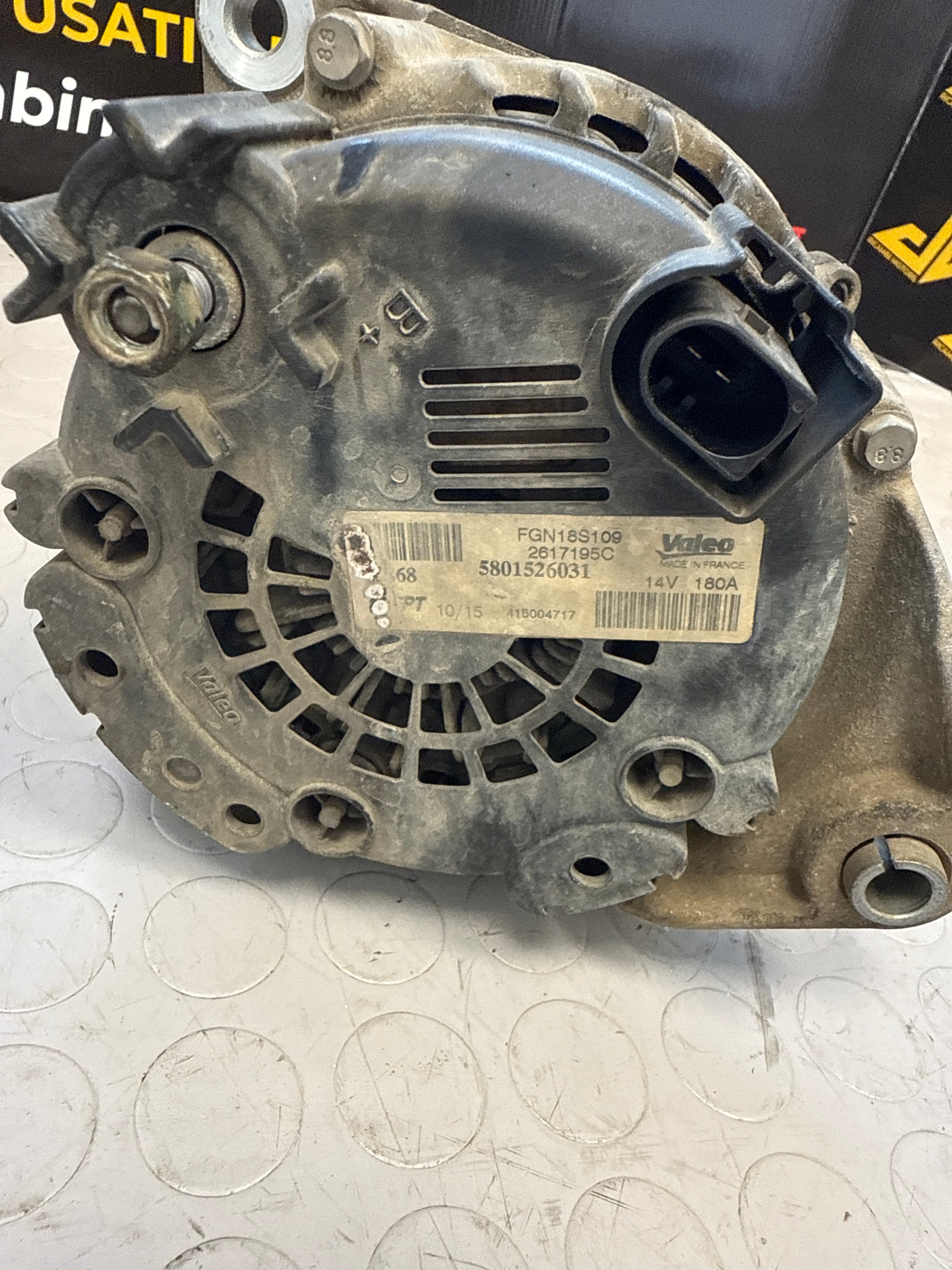 (Copia) ALTERNATORE FIAT DUCATO  2.3 MTJ 2014/2021 5801526031