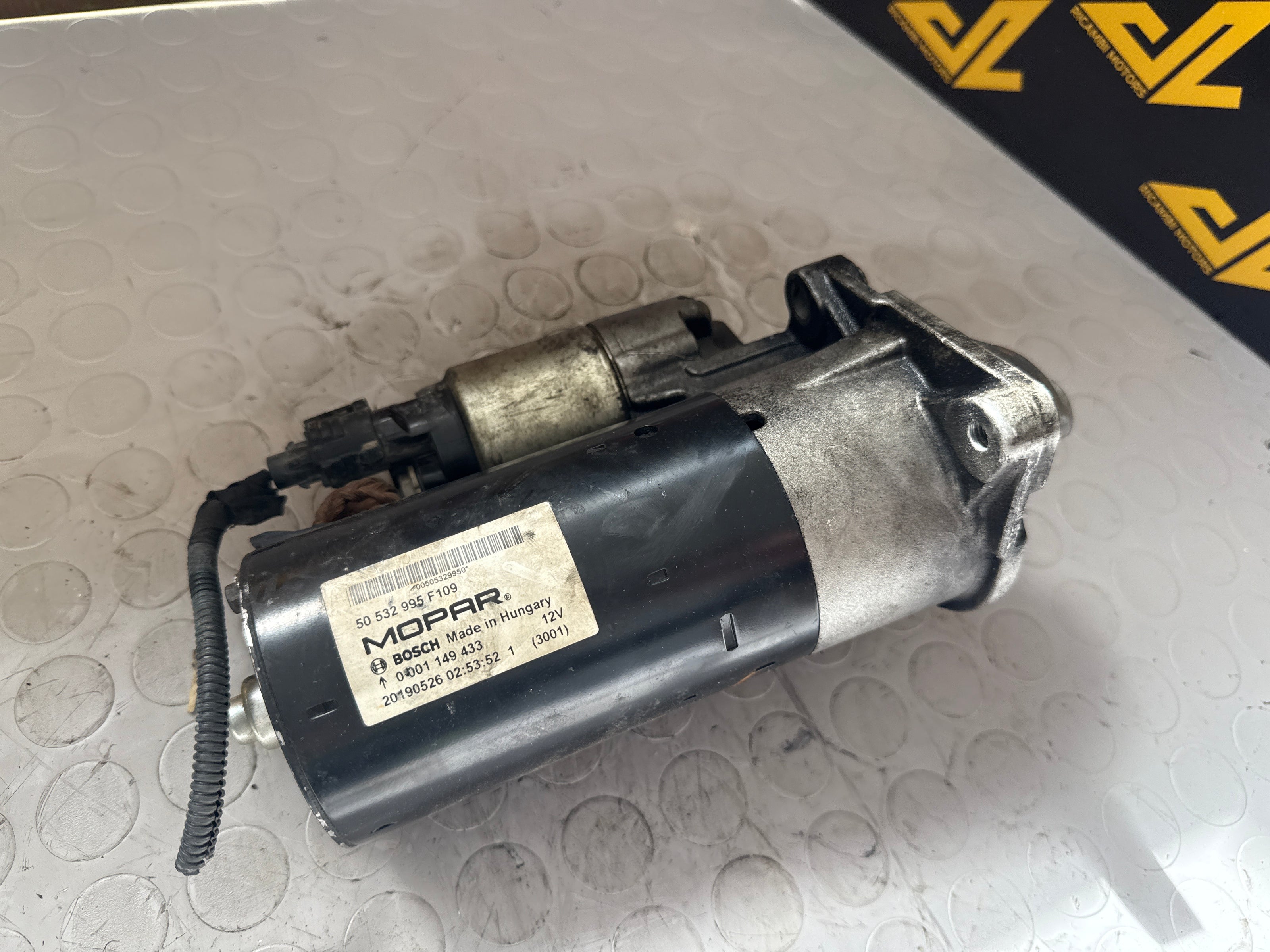 Motorino avviamento alfa romeo stelvio 50 532 995 F109