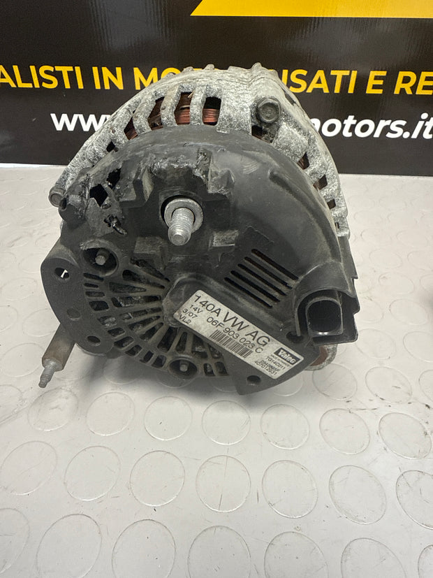 Alternatore VALEO TG14C011 VOLKSWAGEN GOLF 1K 1.9 TDI 06F903023C 2003 2009