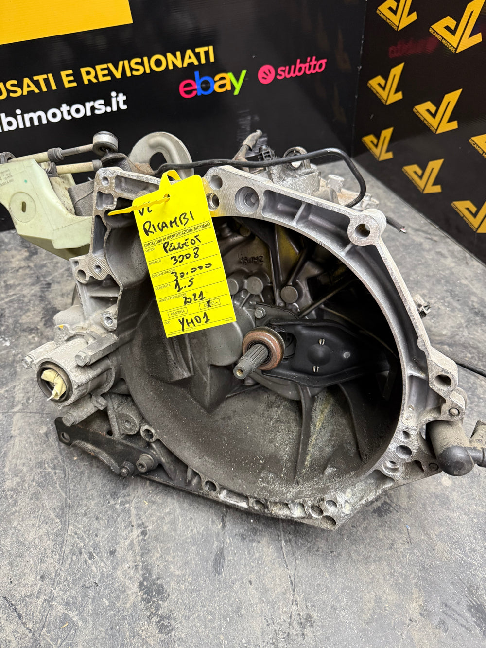 Peugeot Citroën 1.5 diesel 20ET69 yh01 transmission manuelle 