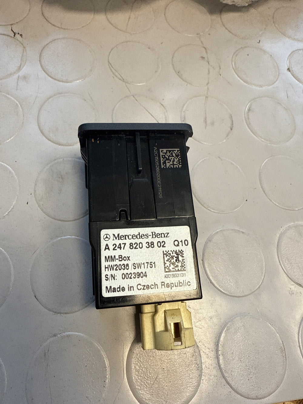 Porta ingresso lettore usb mercedes benz a2478203802 tipo c