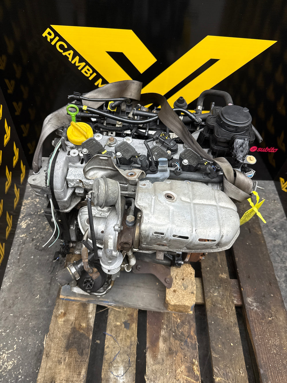 Motore completo Fiat doblo 1.4 benzina metano 198a4000