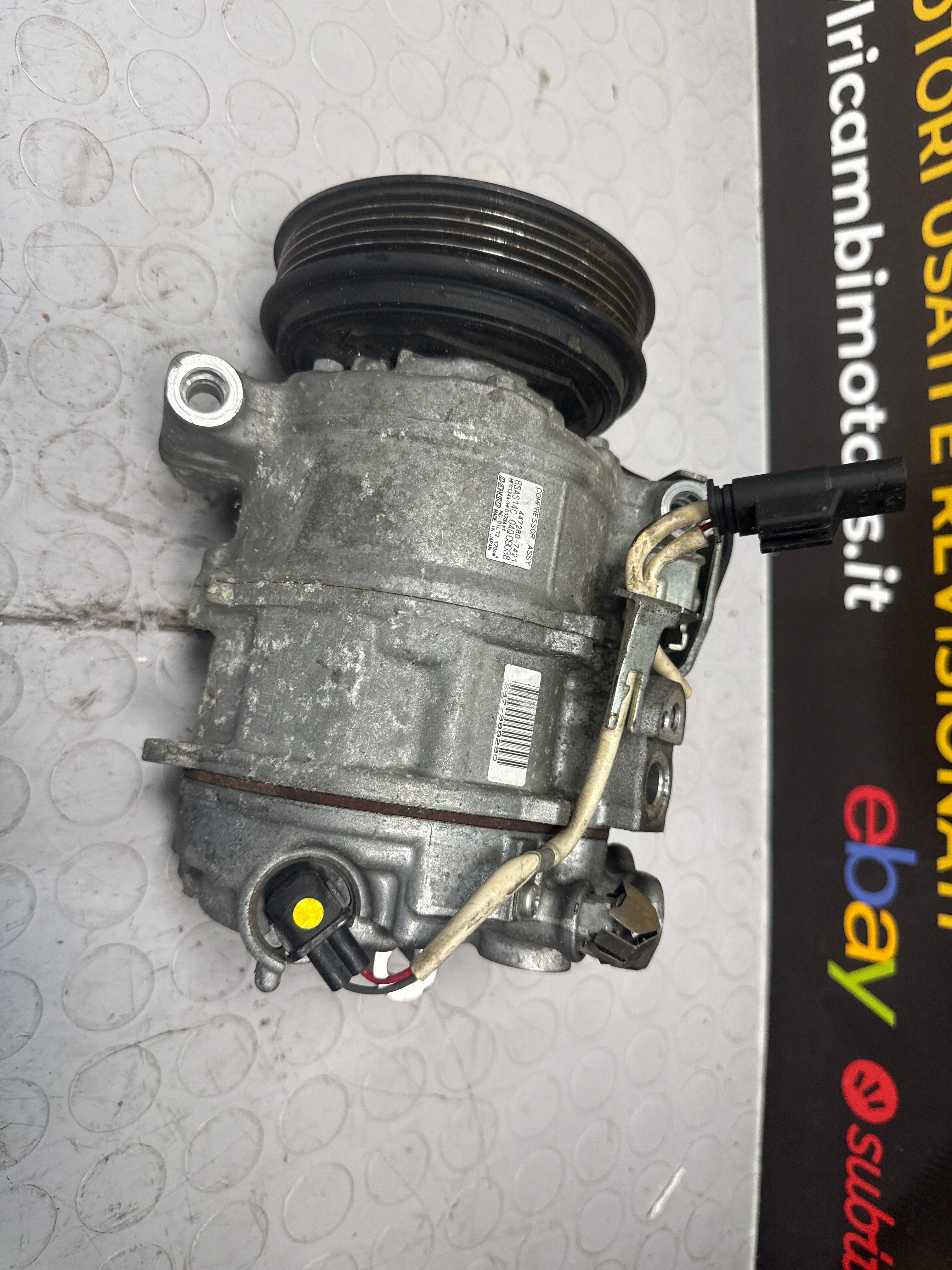 Mercedes Classe A W176 A180 Compressore Climatizzatore 447280-7421 - VL Ricambii Motors