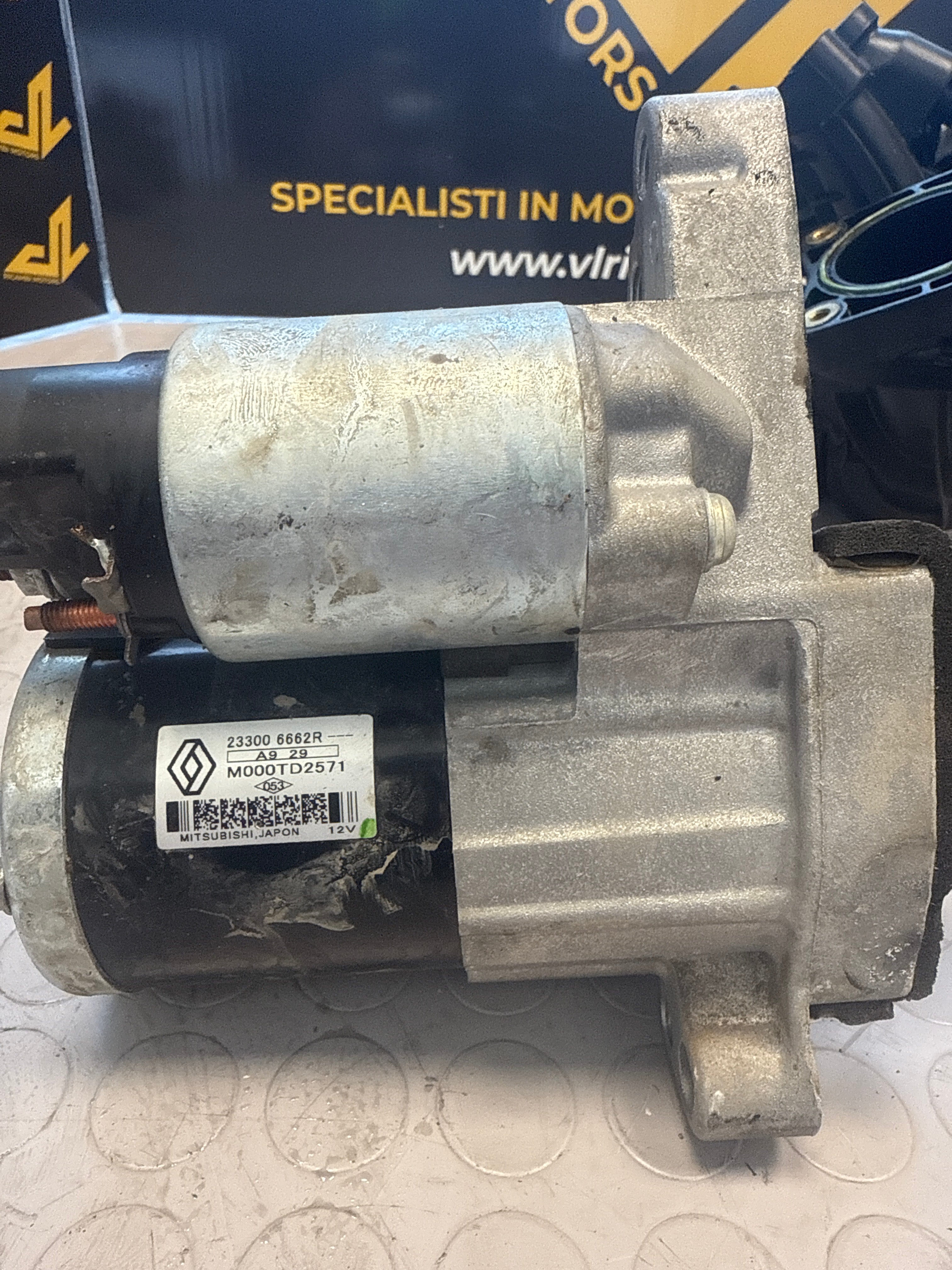 Démarreur Nissan 1.3 essence 23300 6662R 2022