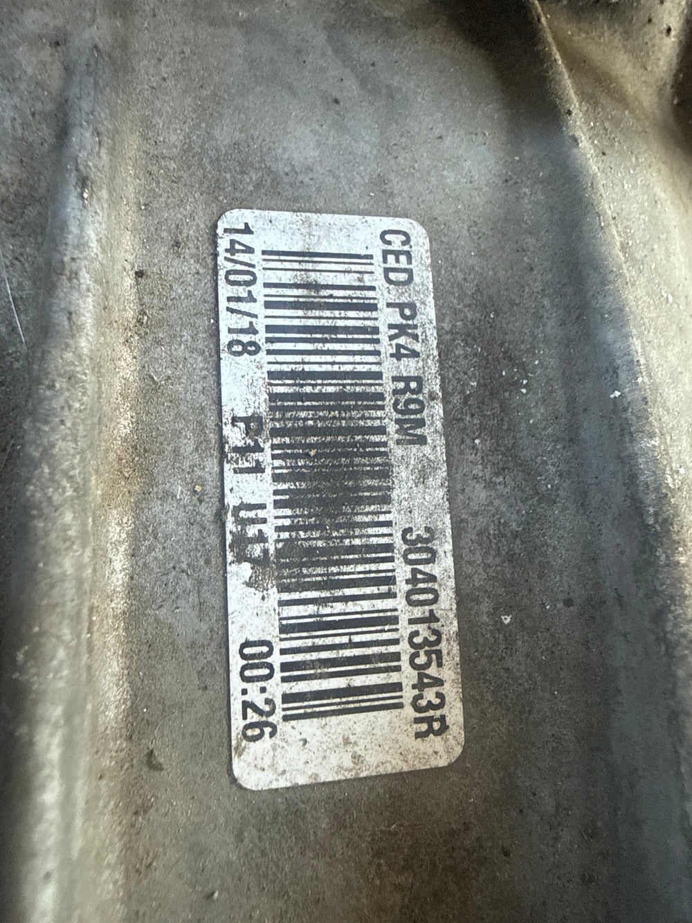 Cambio manuale Renault espace R9M 304013543r