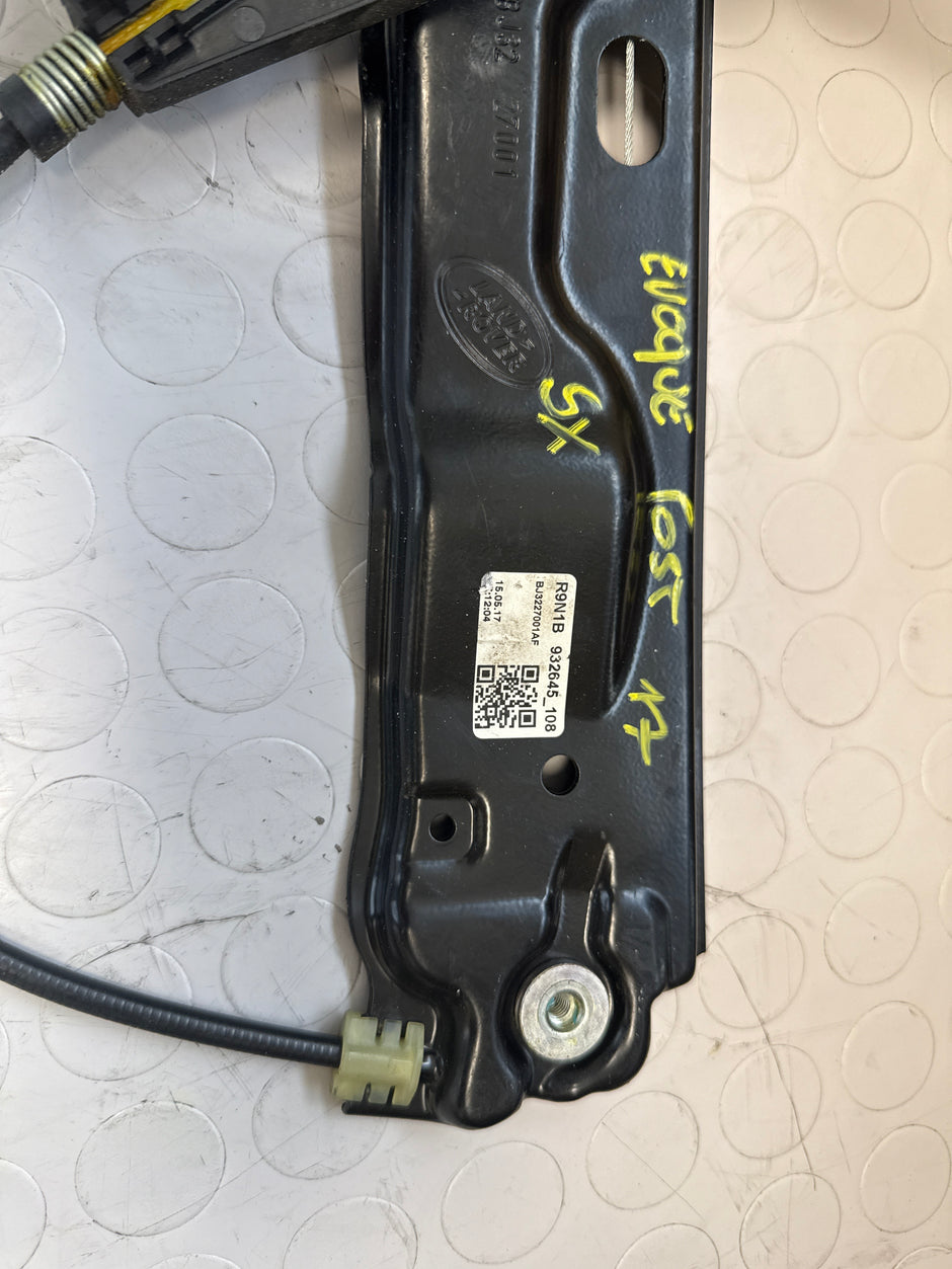 Land Rover Evoque rear left window regulator 2017 R9n1b 932645_108