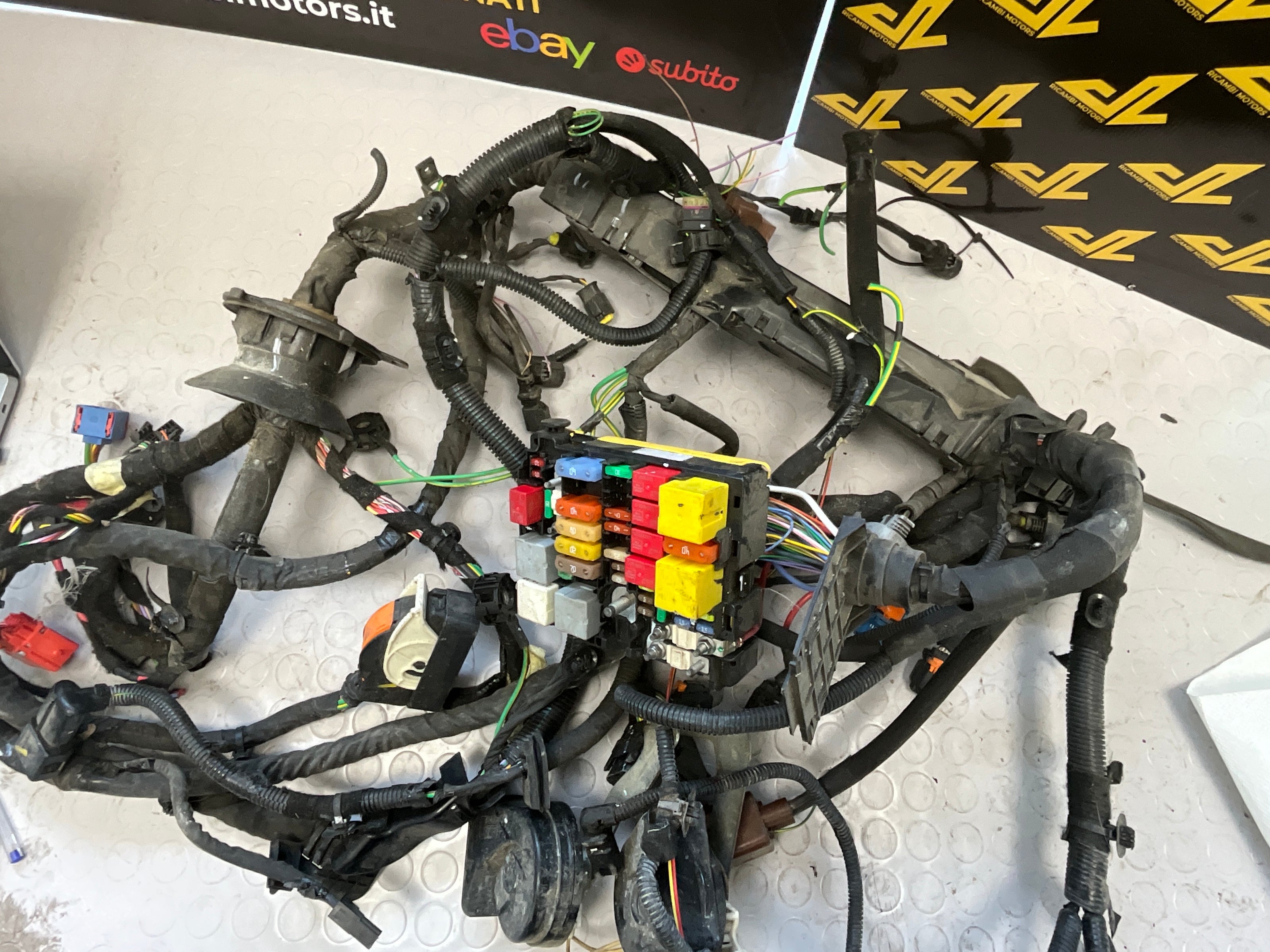 Cablaggio motore con centralina portafusibili jeep compass 2022 2.0 diesel
