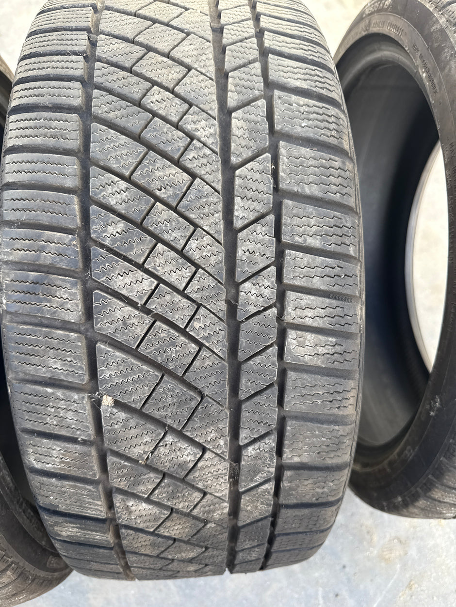 4 PNEUMATICI 245 35 R 19 CONTINENTAL INVERNALE GOMME Usate 70%