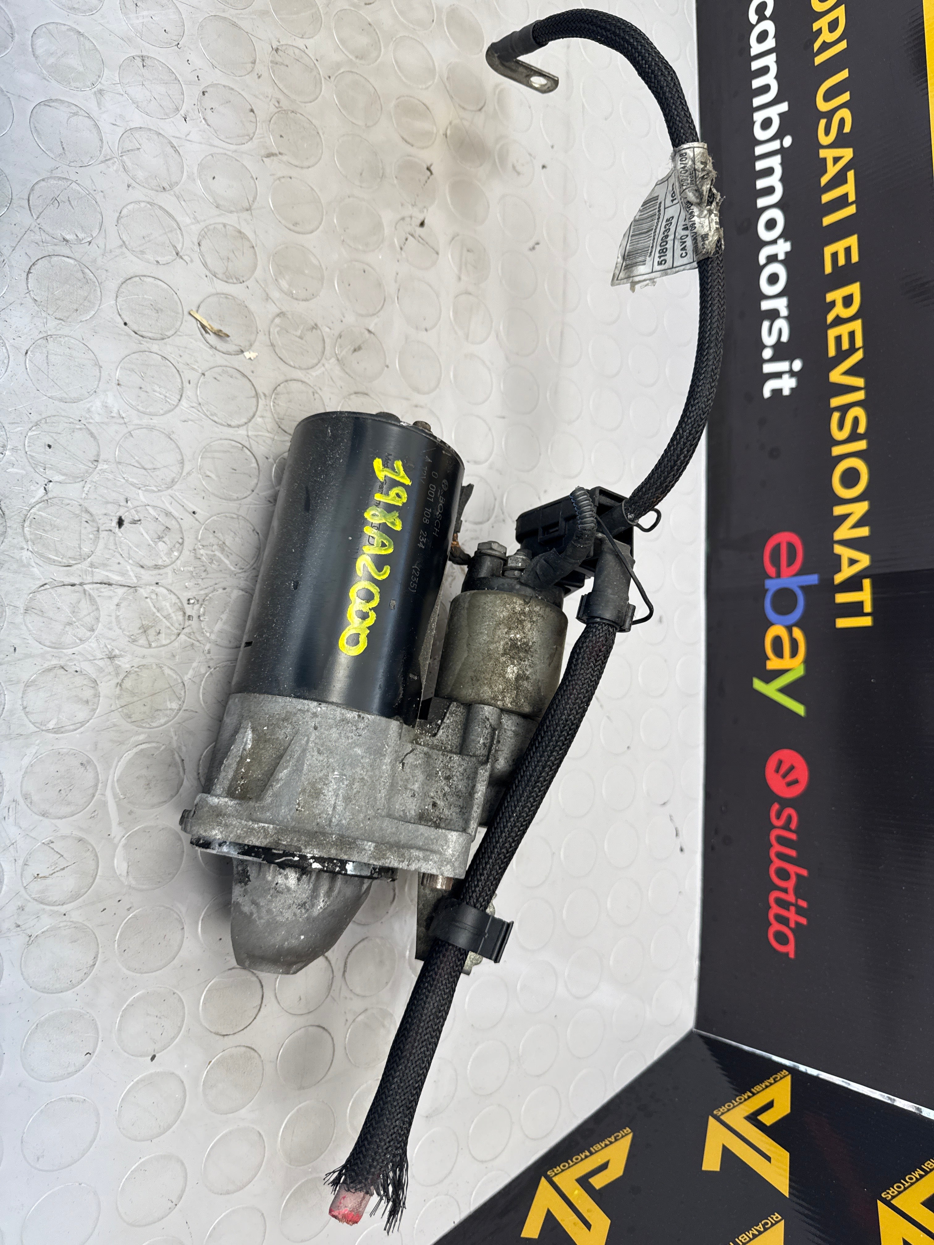 Motorino avviamento alfa romeo 198A2000  0 001 108 234