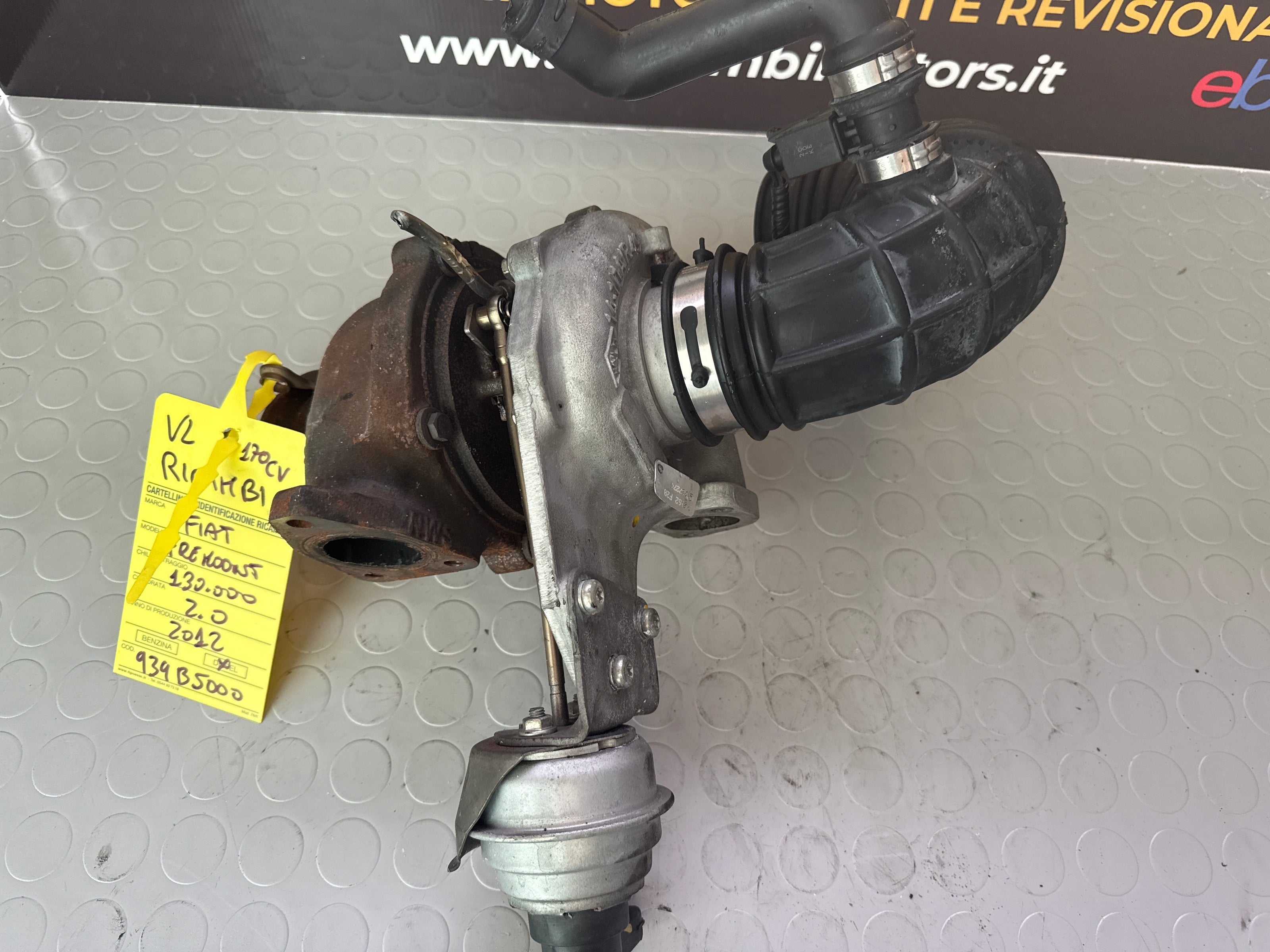 Fiat Freemont 2.0 170 ch 2012 939B5000 turbine