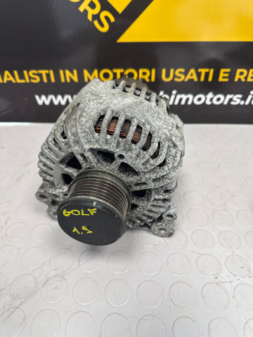 Alternatore VALEO TG14C011 VOLKSWAGEN GOLF 1K 1.9 TDI 06F903023C 2003 2009