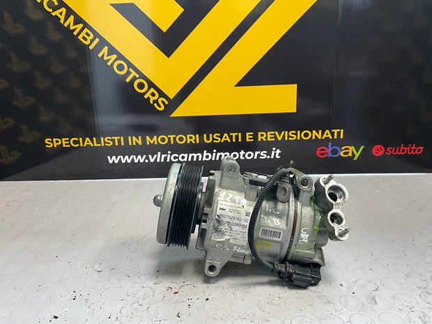 Air conditioning compressor 9827529180-02 citroen c3 1.2 petrol tubro 2023