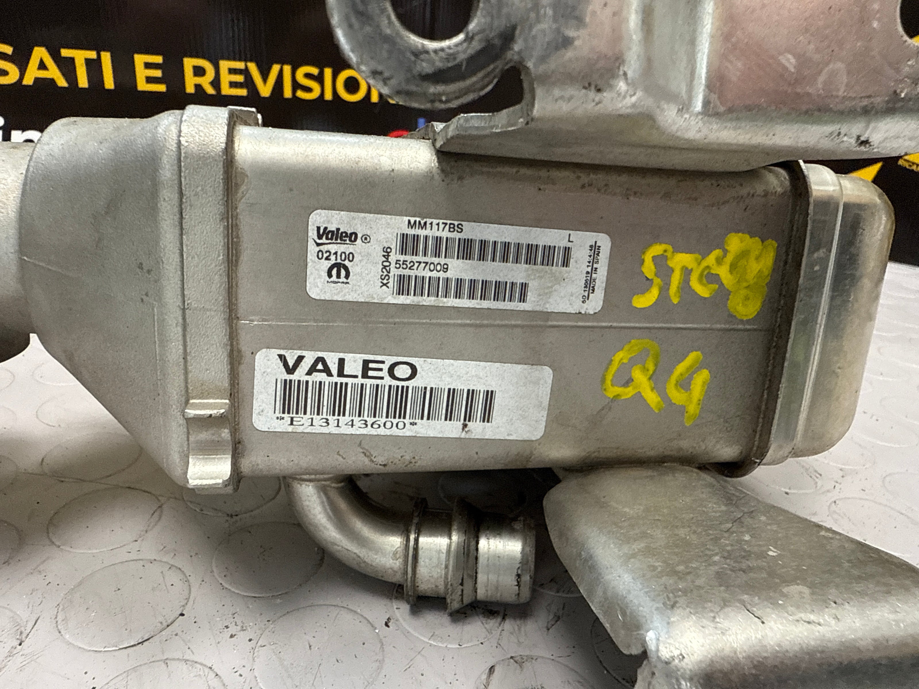 Échangeur de chaleur EGR Alfa Romeo Stelvio 552777009