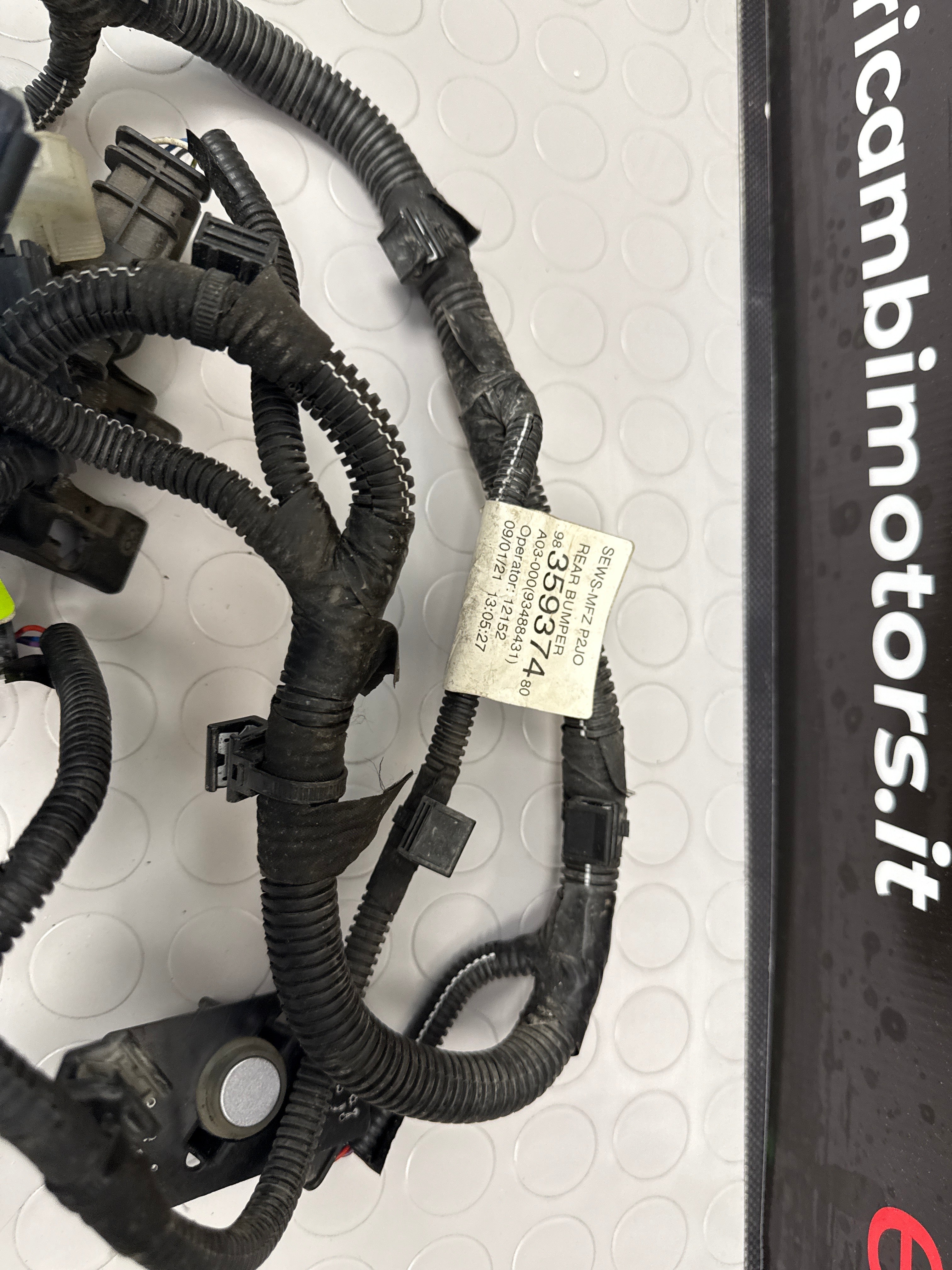 Kit de câblage d'aide au stationnement pour Opel Corsa F 9835937480