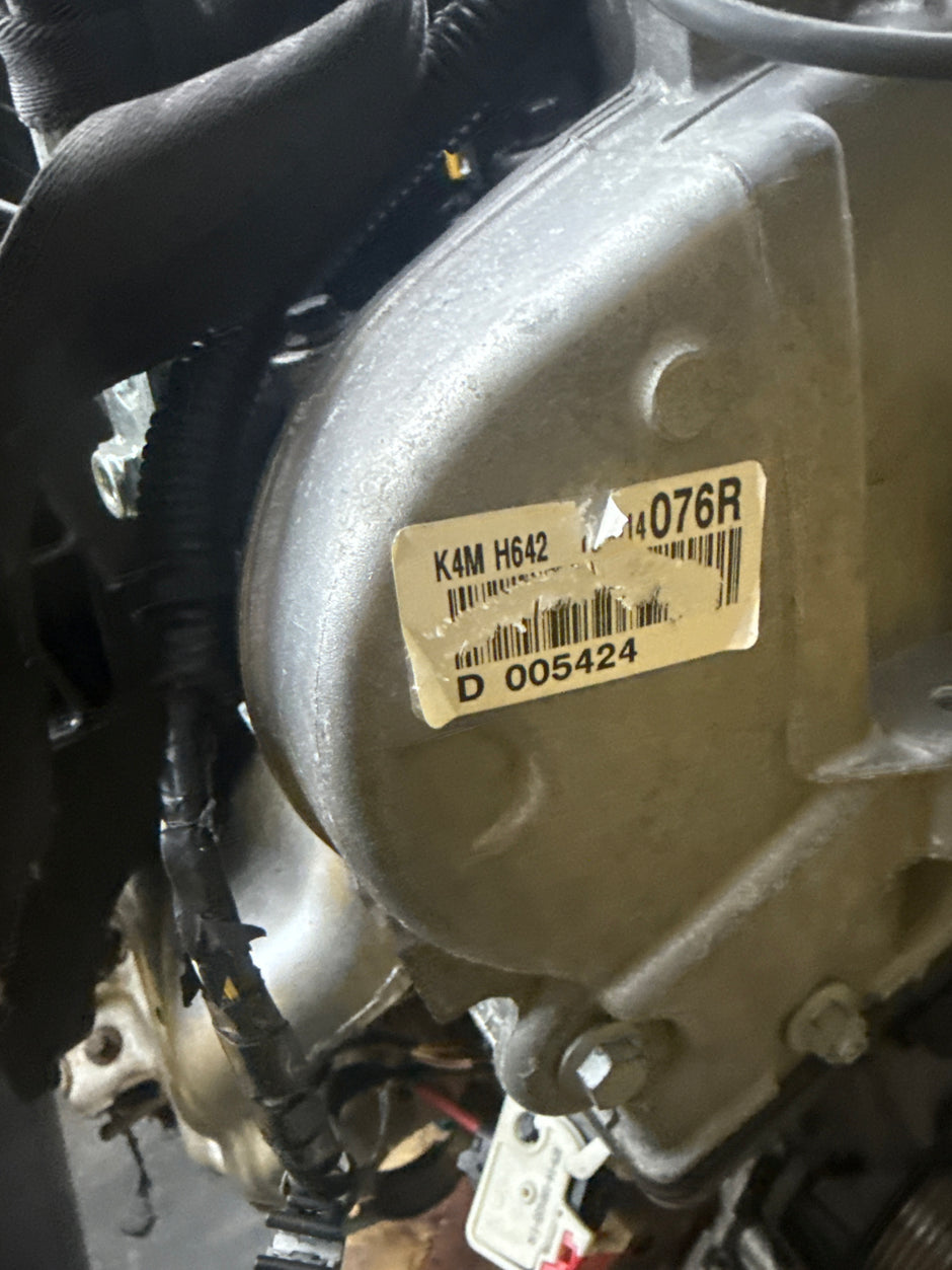 Dacia Duster Sandero K4ma6 1.6 petrol 16v 4x2 engine 