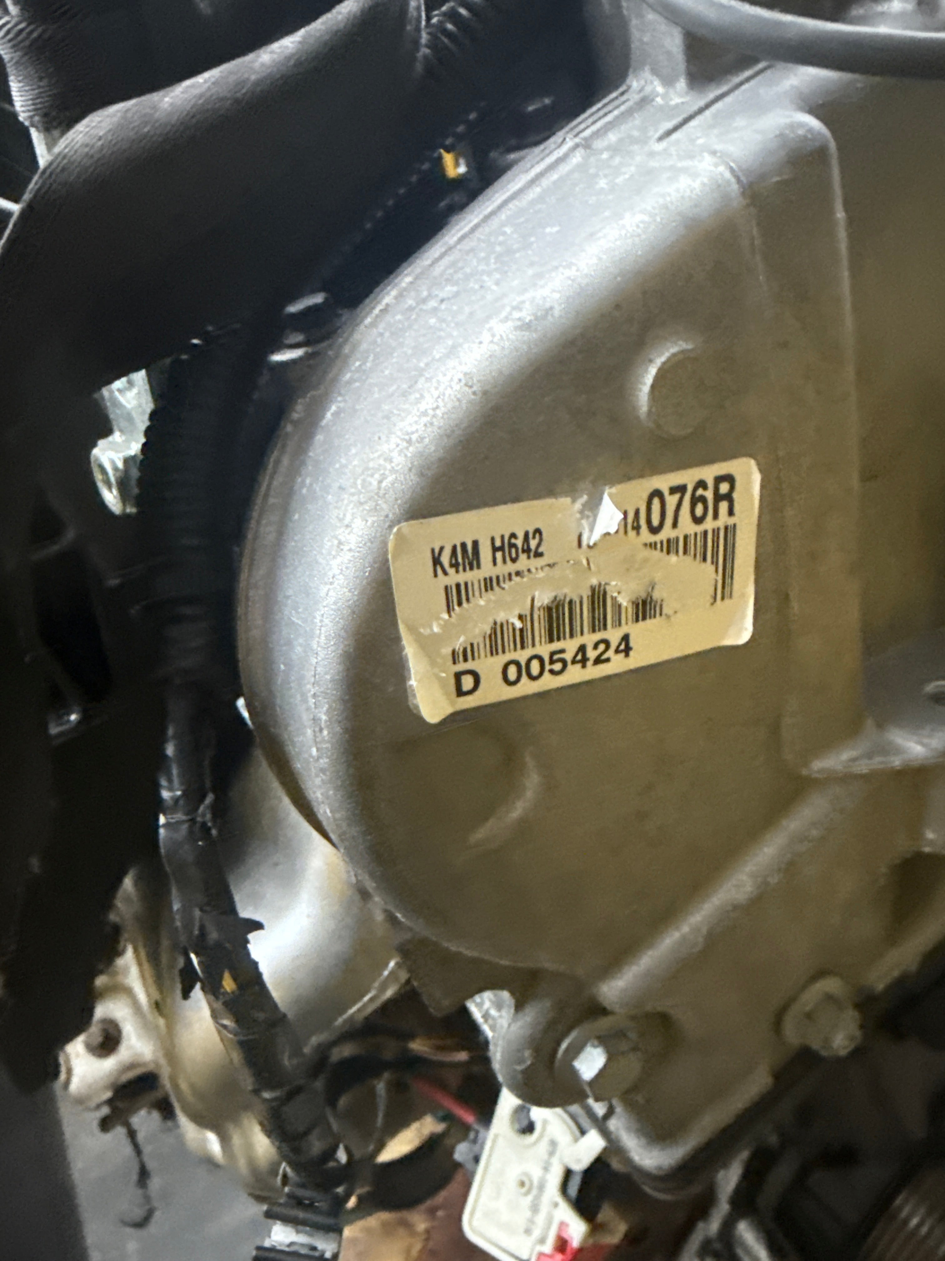 Dacia Duster Sandero K4ma6 1.6 petrol 16v 4x2 engine 