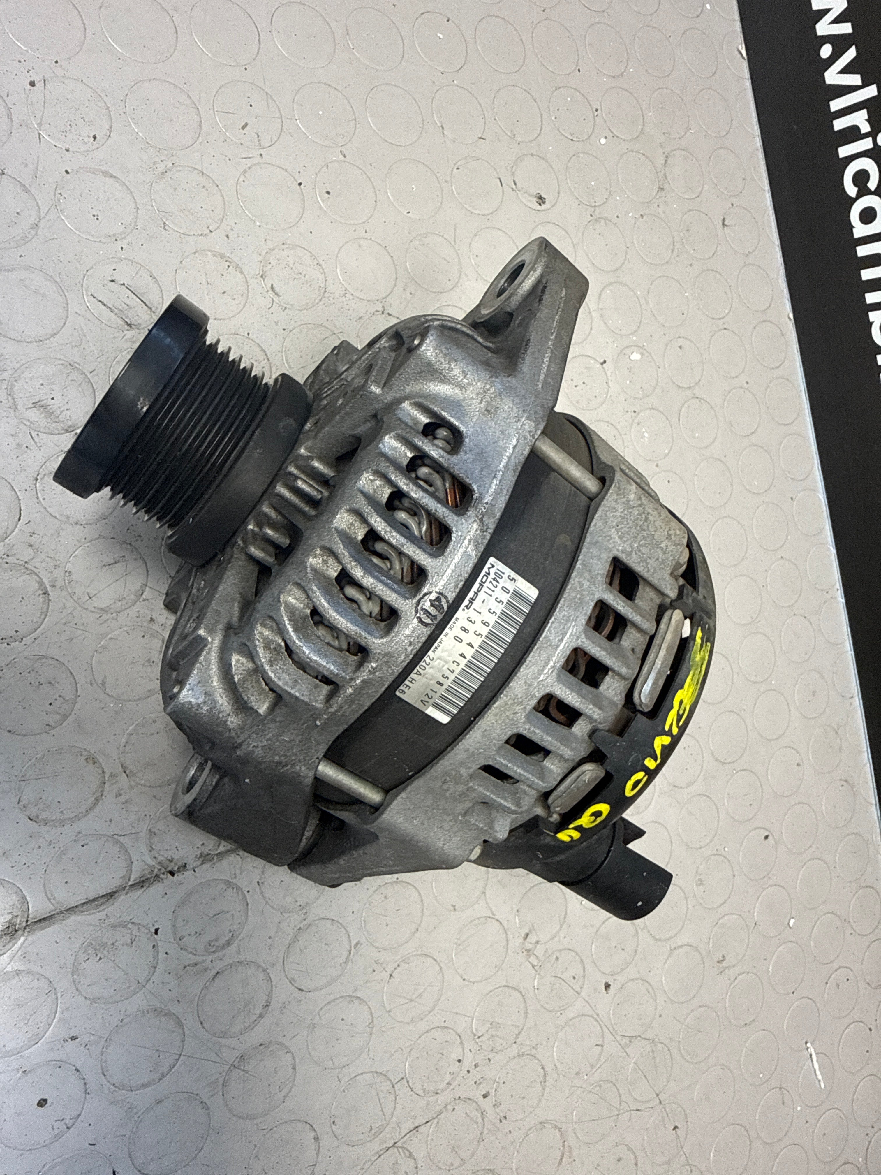 Alternatore Alfa Romeo Stelvio Giulia 2.2 MTJ 220A 2016/2020 50559544 - VL Ricambii Motors