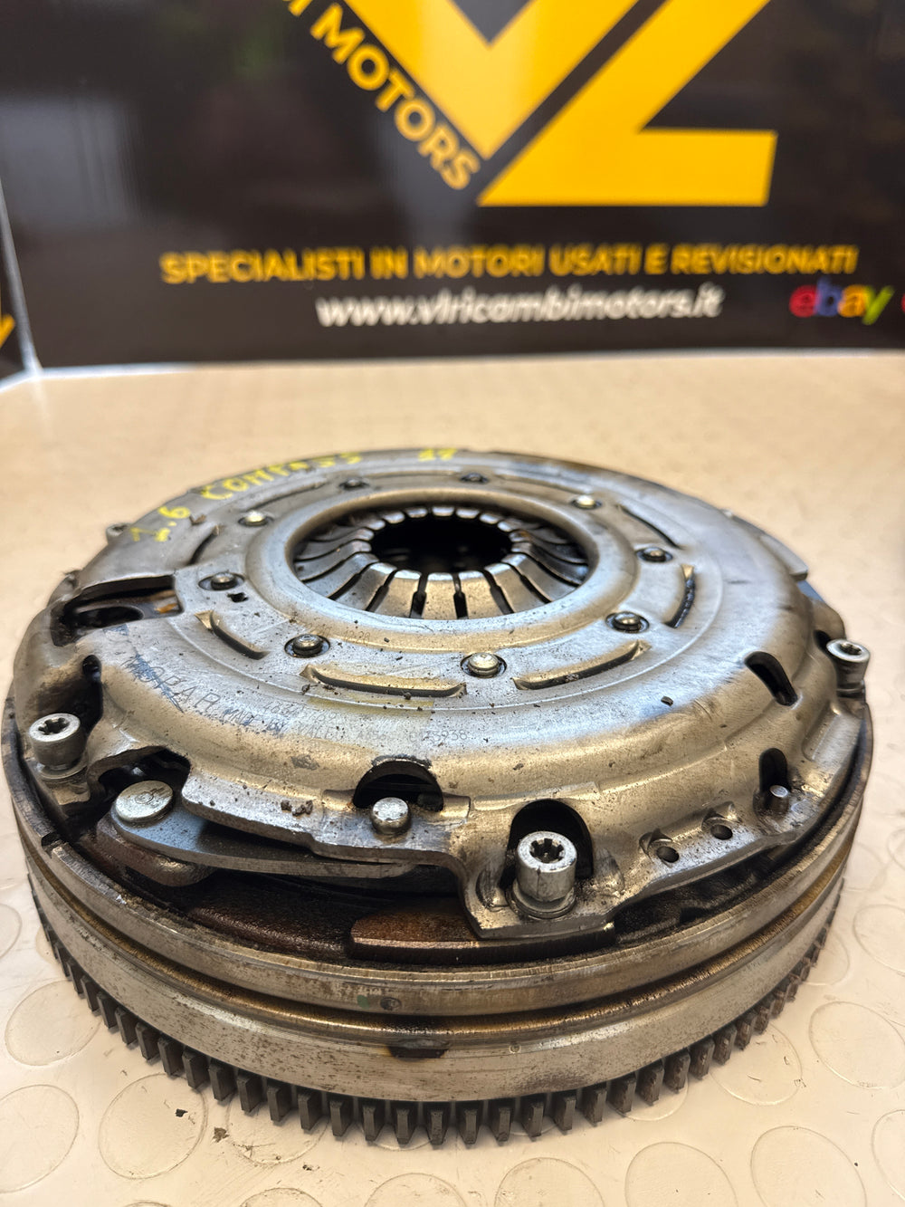 FLYWHEEL AND CLUTCH KIT FIAT 500X 1.6 MULTIJET MJET DIESEL 2020 120CV 46345769