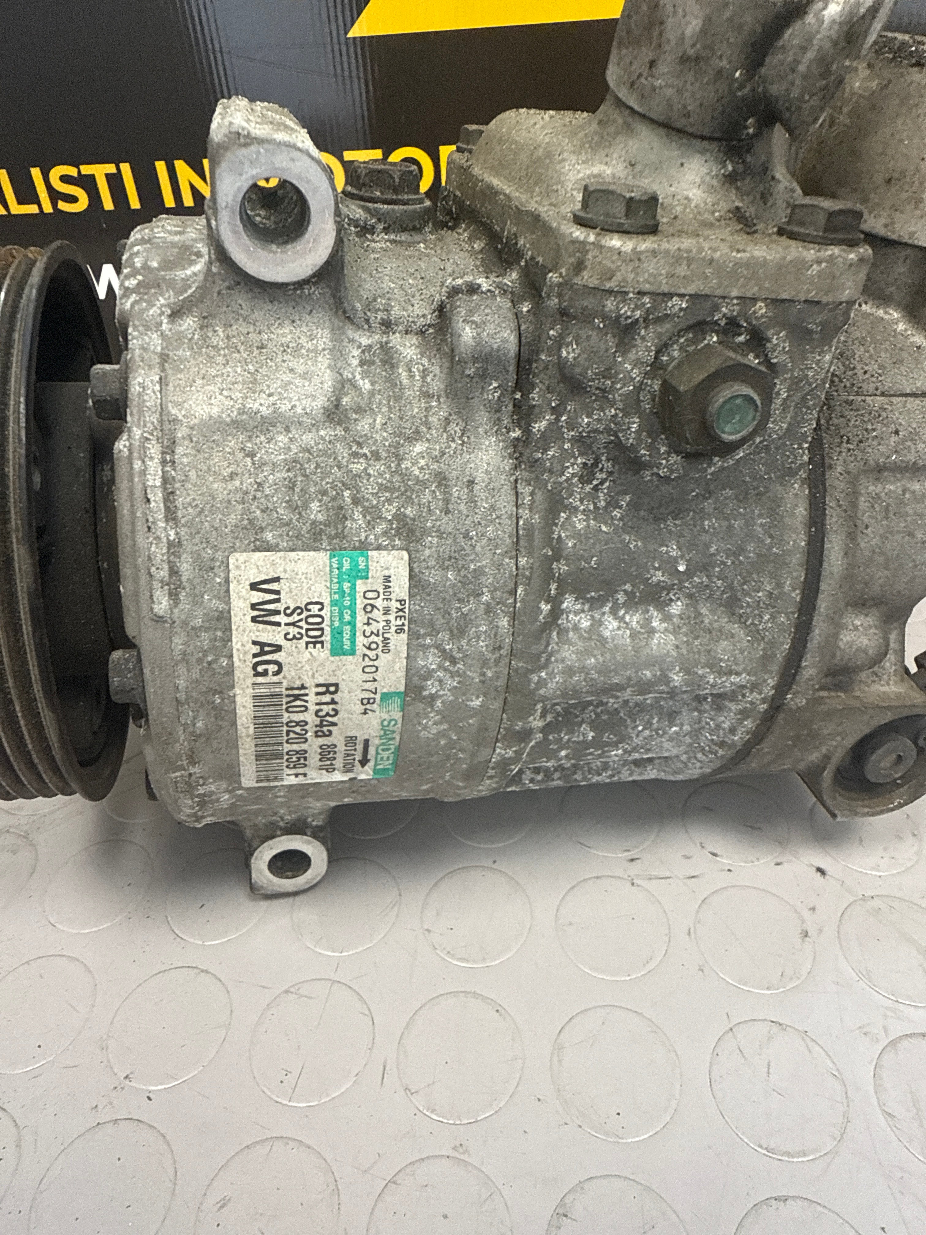 Compressore Aria Condizionata Skoda Octavia II 1Z 2.0 TDI 1K0 820 859 F