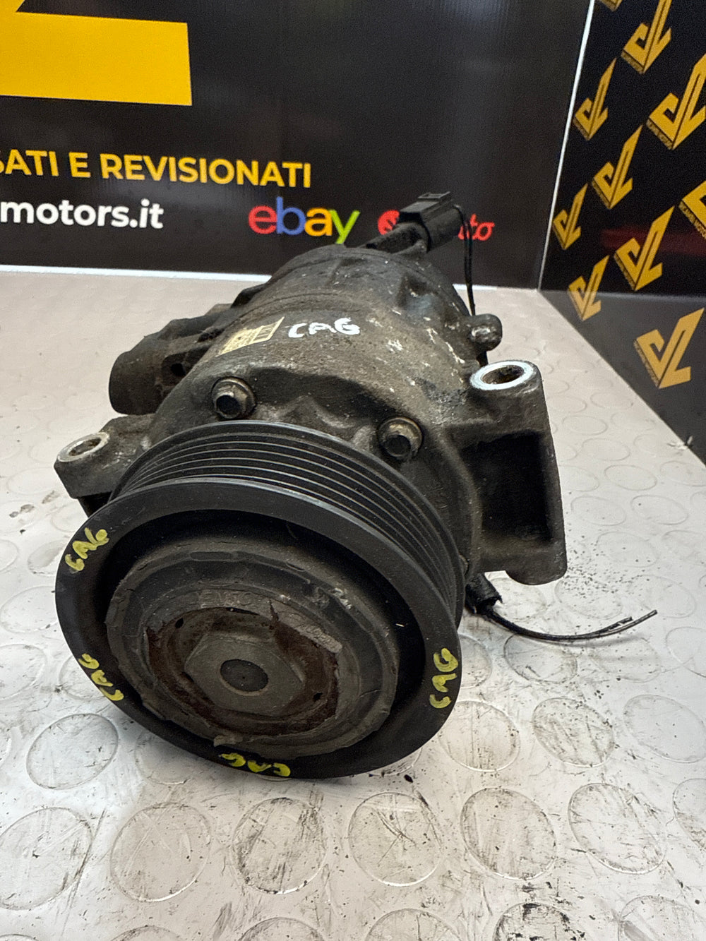 Compresseur de climatisation Audi A4 2.0 Jp 6seu14c