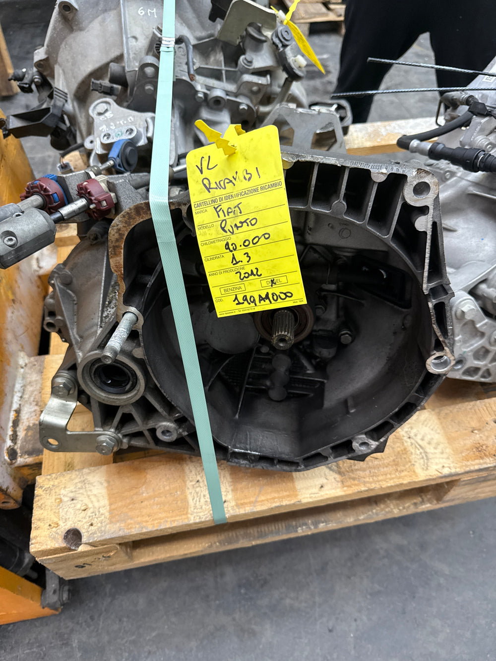 Cambio manuale 1.3 euro 5 Fiat 75cv 199a9000