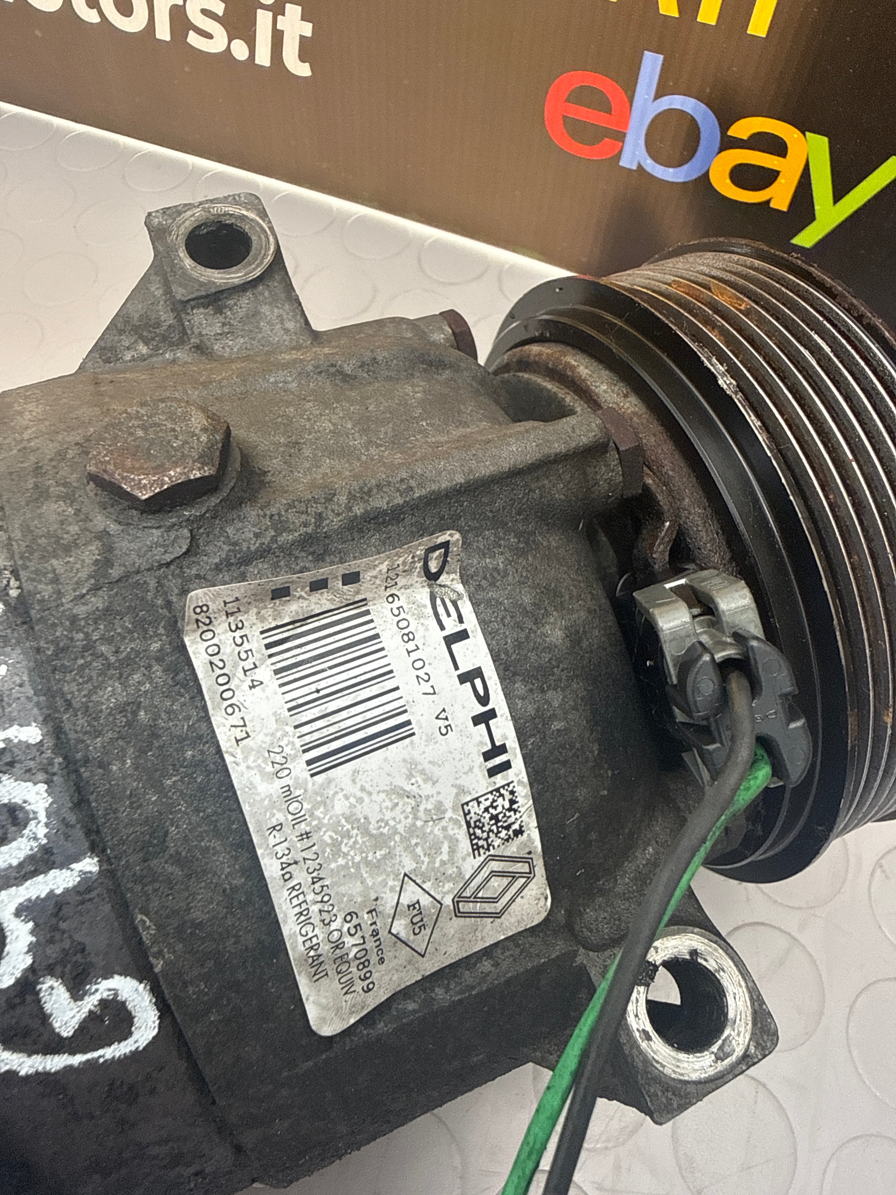 Compressore Clima A/C Renault Master II 2.5 DCI g9ua7 8200678510 2003-2010 - VL Ricambii Motors