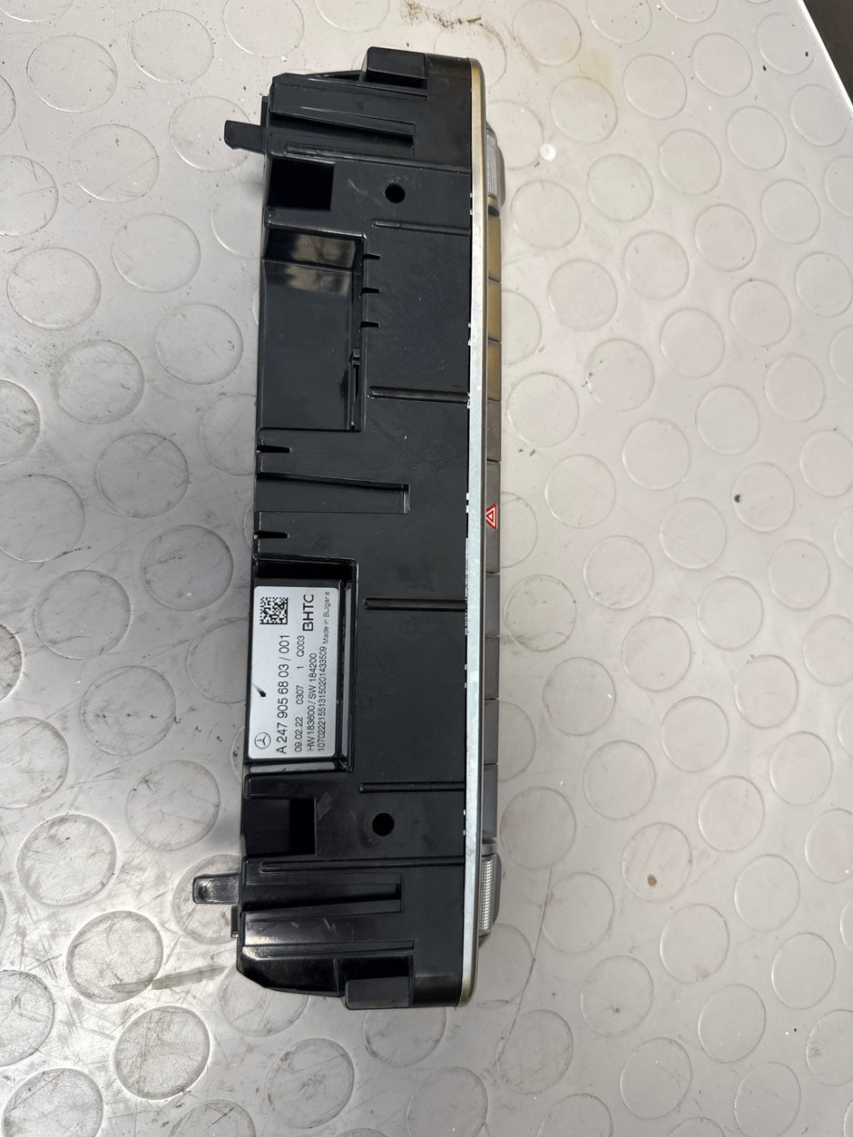 Comando climatizzatore interruttore A2479056803 MERCEDES W177 C118 H247 W247