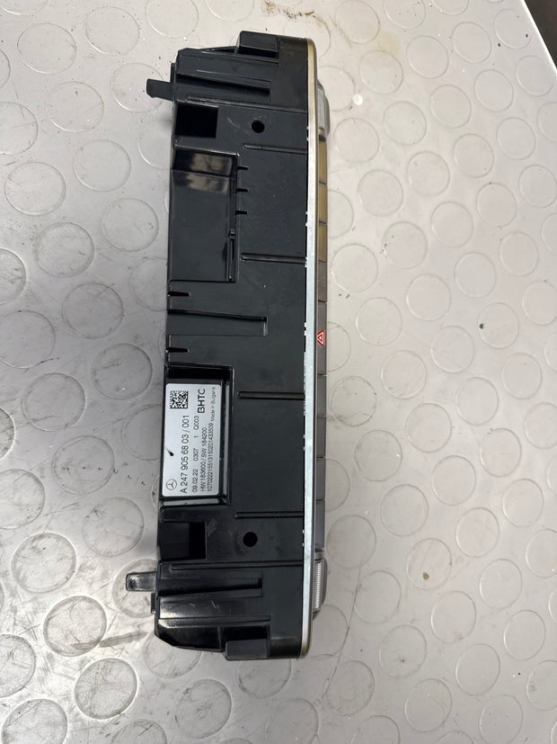 Comando climatizzatore interruttore A2479056803 MERCEDES W177 C118 H247 W247