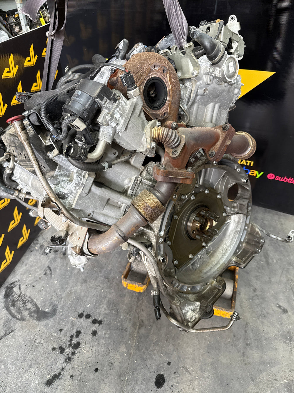 Motore completo mercedes classe e 350 3.0 170kw 642836 642855