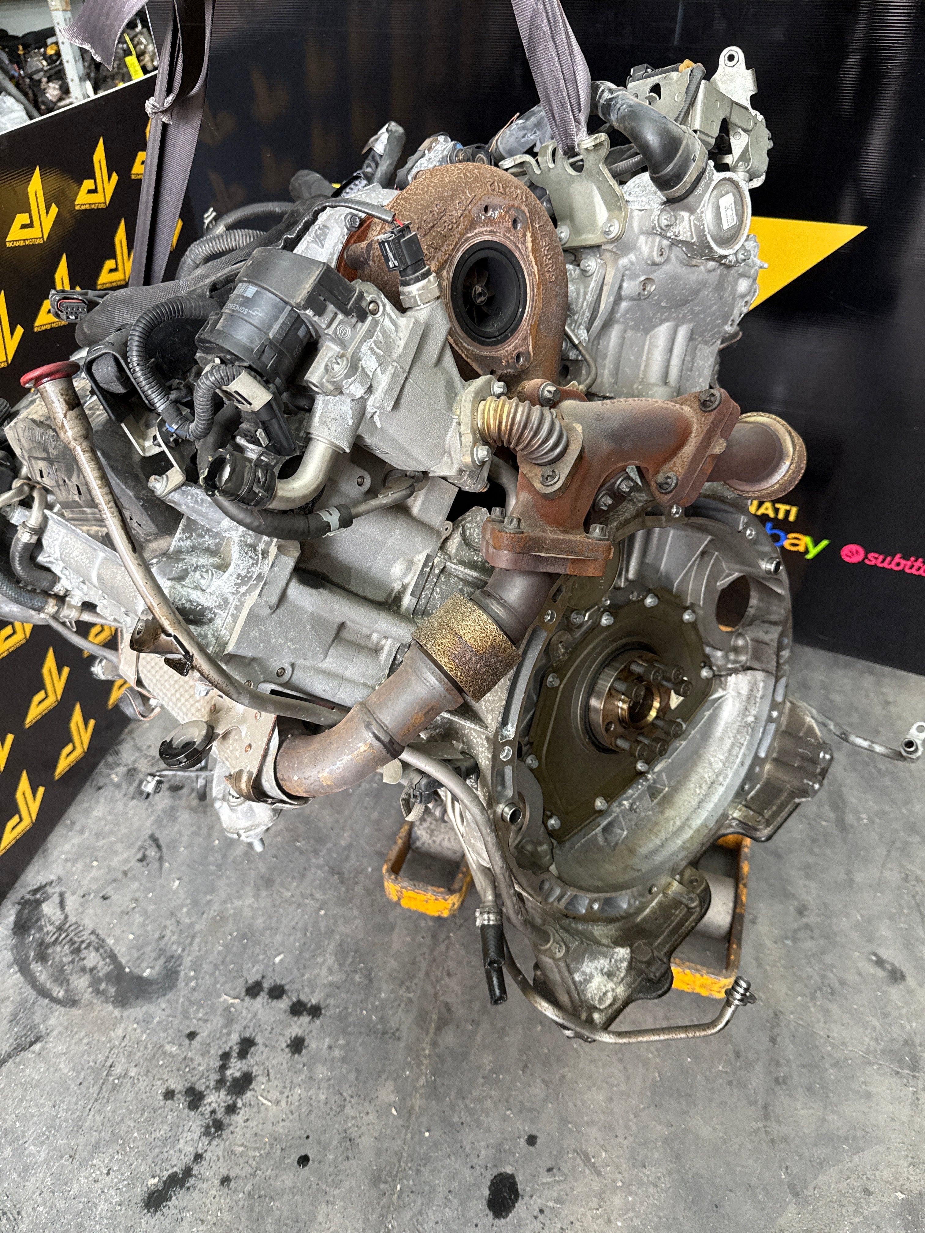 Motore completo mercedes classe e 350 3.0 170kw 642836 642855