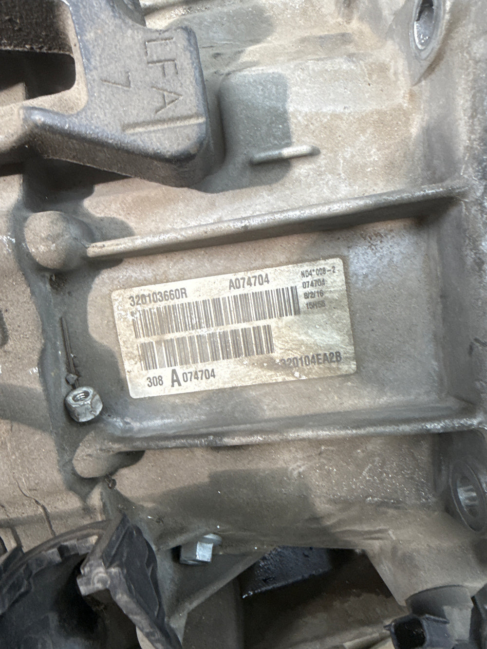 CAMBIO MANUALE COMPLETO PER NISSAN Qashqai Serie 320105487R R9M diesel 1598 (14