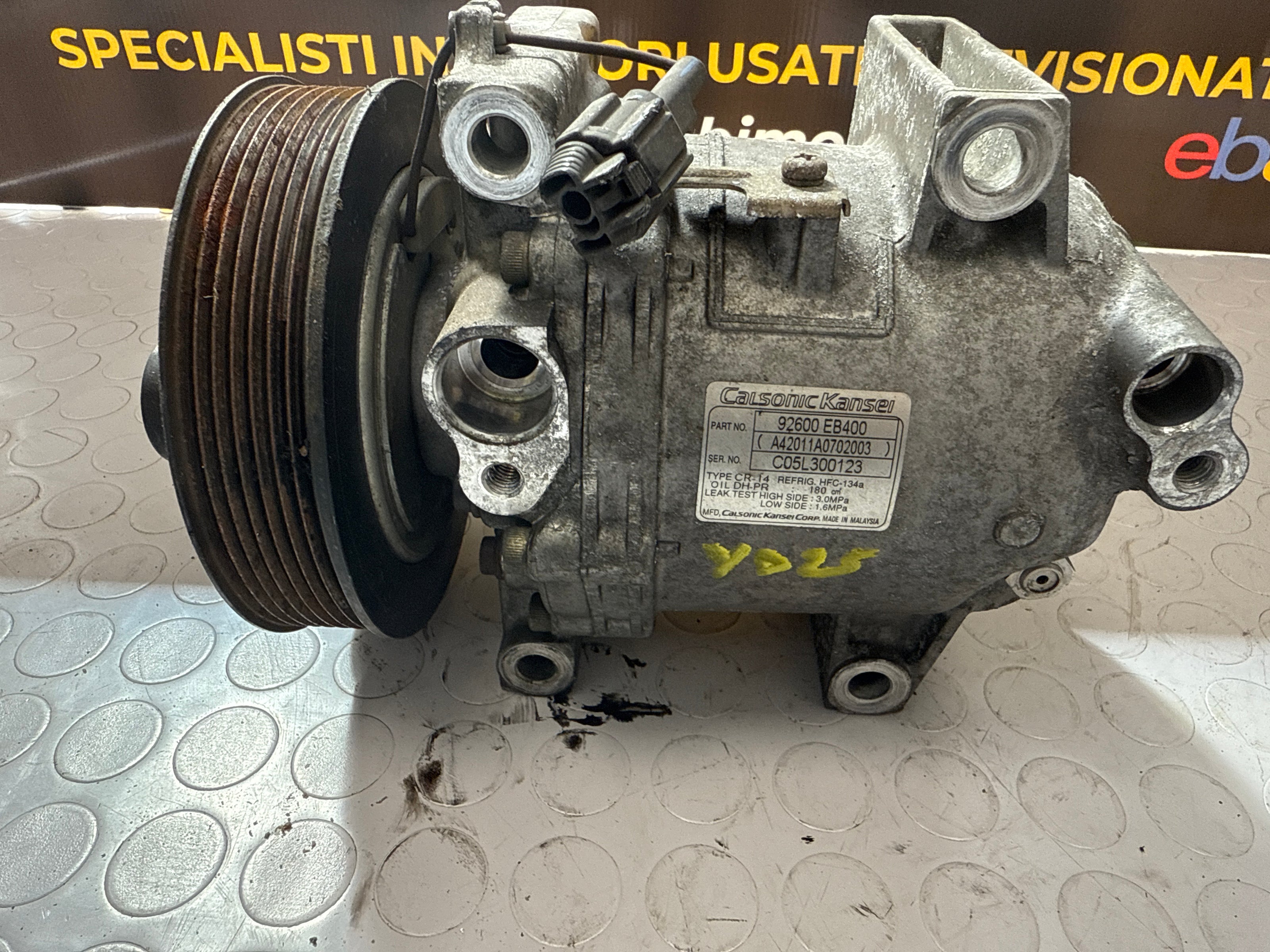 Compresseurs de climatisation Nissan Navara 92600 eb400