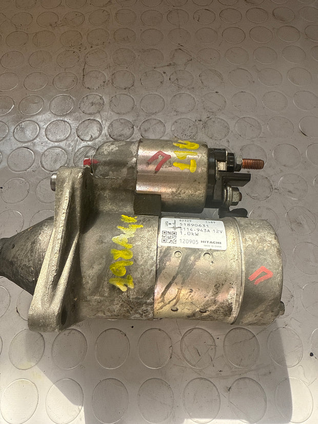 Starter motor FIAT 500 ABARTH Alfa Romeo 51890631