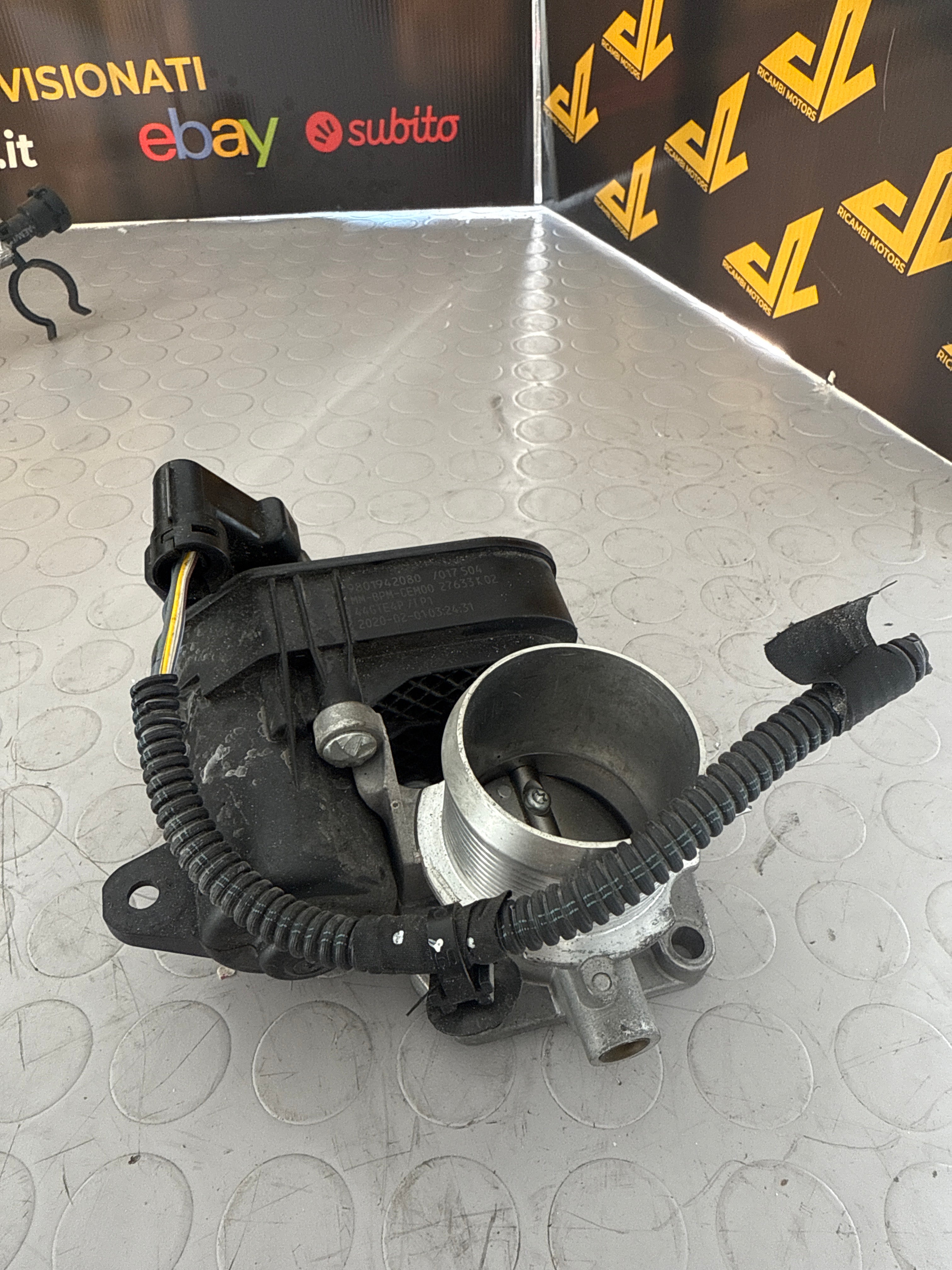 Corpo farfallato valvola Peugeot Citroen 9801942080 44gte4p/ip1