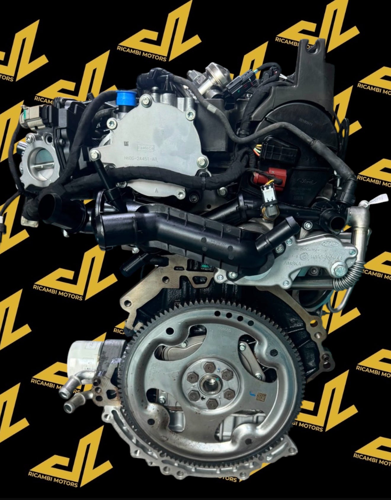 Motore nuovo completo originale ford ecoboost 1.0 b7da