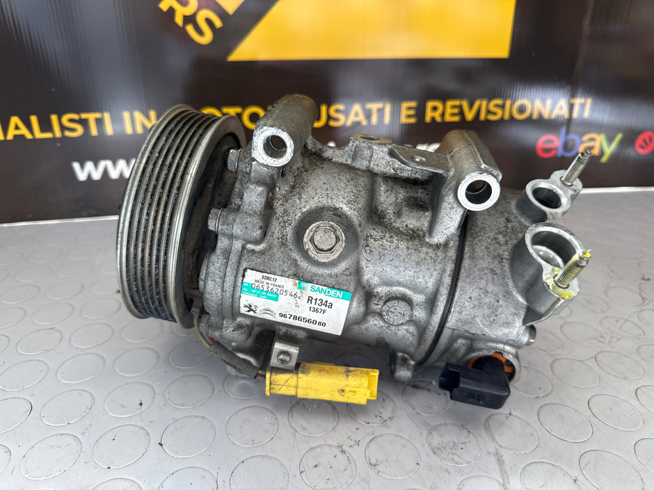 Compresseur de climatisation CITROEN Berlingo Série 3 9678656080 Diesel 1.6L (08&gt;18)