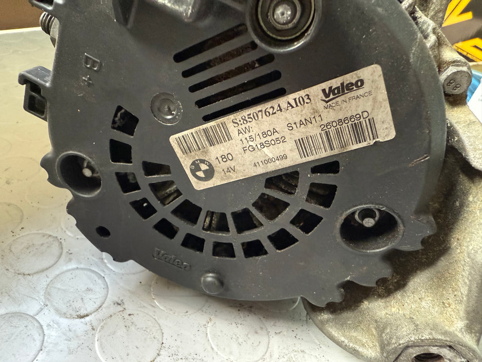 Alternator BMW 3 Series 2.0 D 16V S8507624 FG18S052 valeo