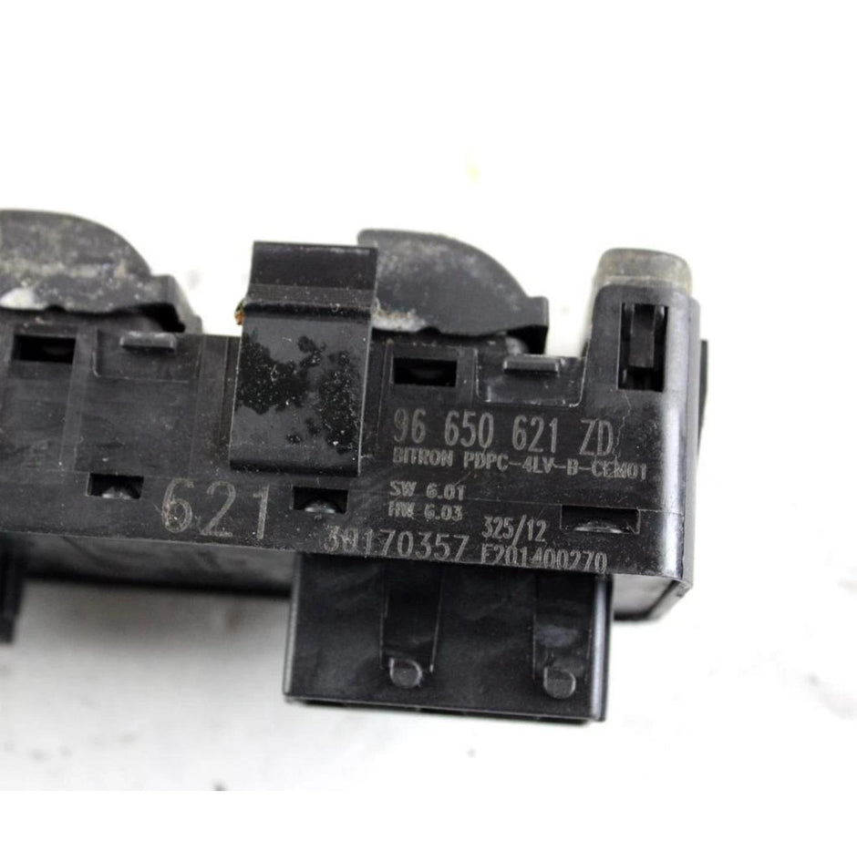 96650621ZD UNITÉ DE COMMANDE ÉLECTRIQUE DE LÈVE-VITRE PORTE AVANT GAUCHE