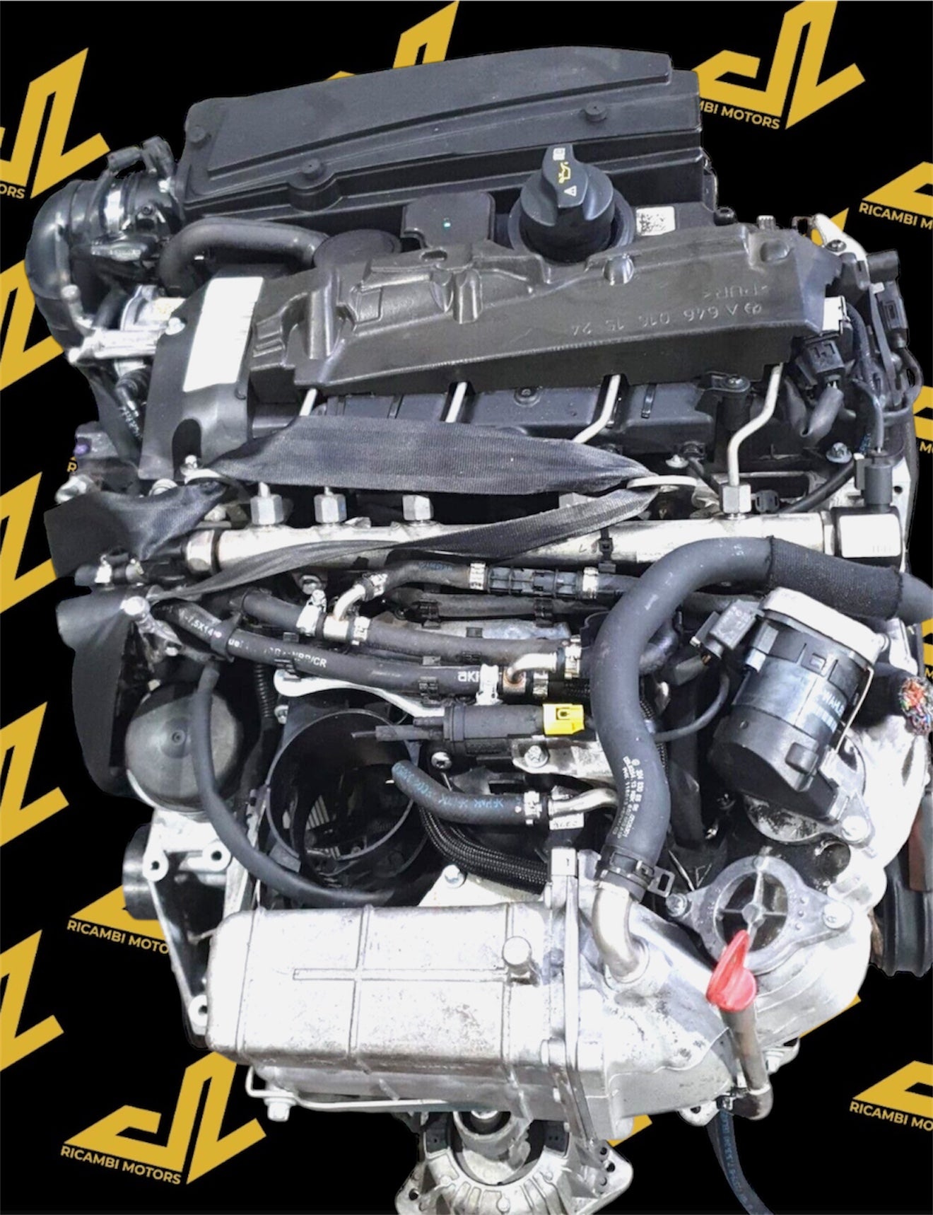 MOTORE MERCEDES CLASSE C W204, 2.2 CDI 16V. 170CV. (IMPIANTO DELPHI), 646811