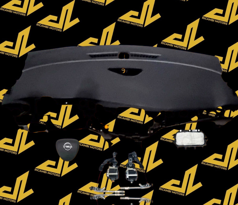 Kit airbag opel Crossland X 2017> cruscotto completo