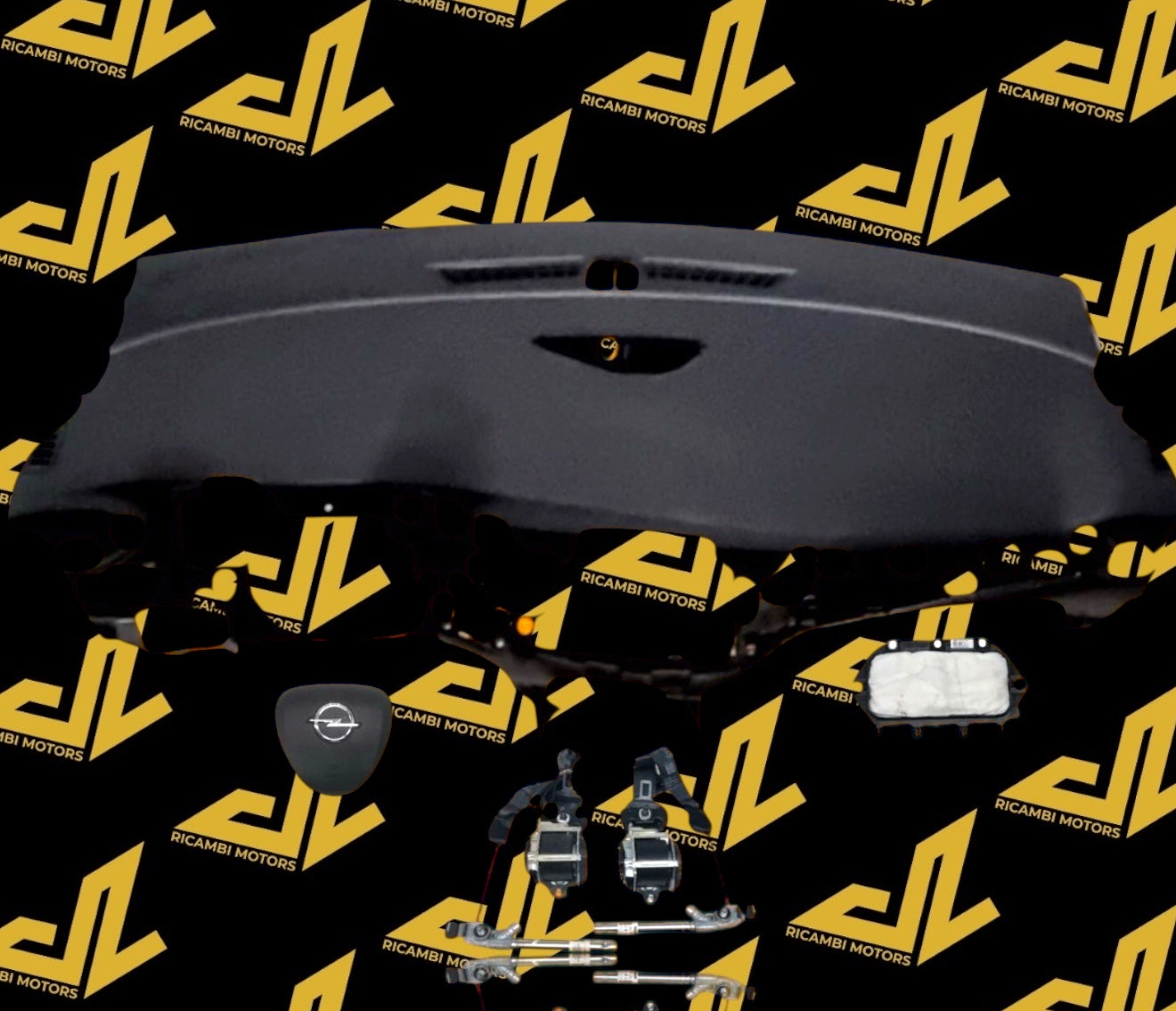 Kit airbag opel Crossland X 2017> cruscotto completo