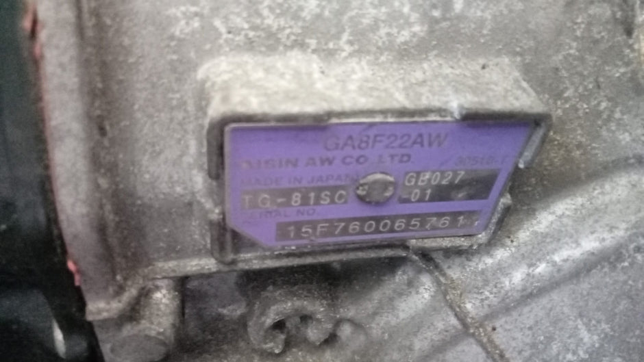Automatic transmission bmw mini 2.0 diesel ga8f22aw 