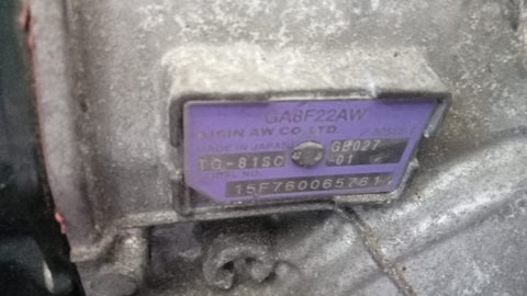 Automatic transmission bmw mini 2.0 diesel ga8f22aw 