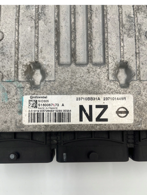 NISSAN 1.5 DCI ENGINE CONTROL UNIT S180067173A