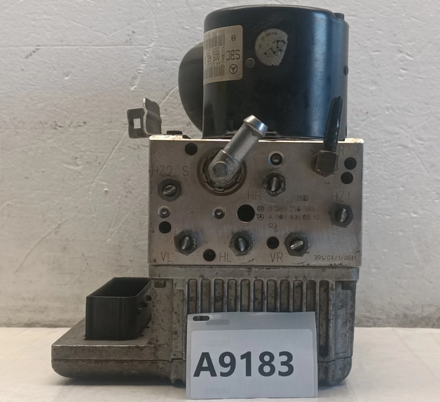A9183 Unité de commande de pompe ABS MERCEDES CLASSE E W211 320D A0054310512 0265250065