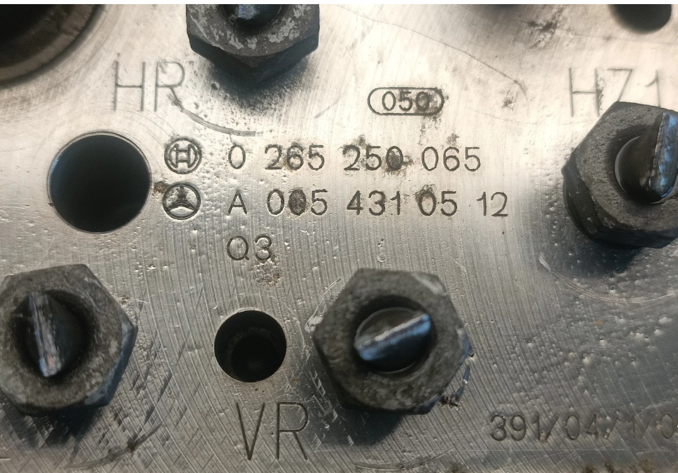 A9183 Unité de commande de pompe ABS MERCEDES CLASSE E W211 320D A0054310512 0265250065